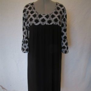 Sole Dione Studio Black & White Dress Size 3x